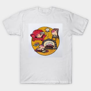 Dumbo octopus reading T-Shirt